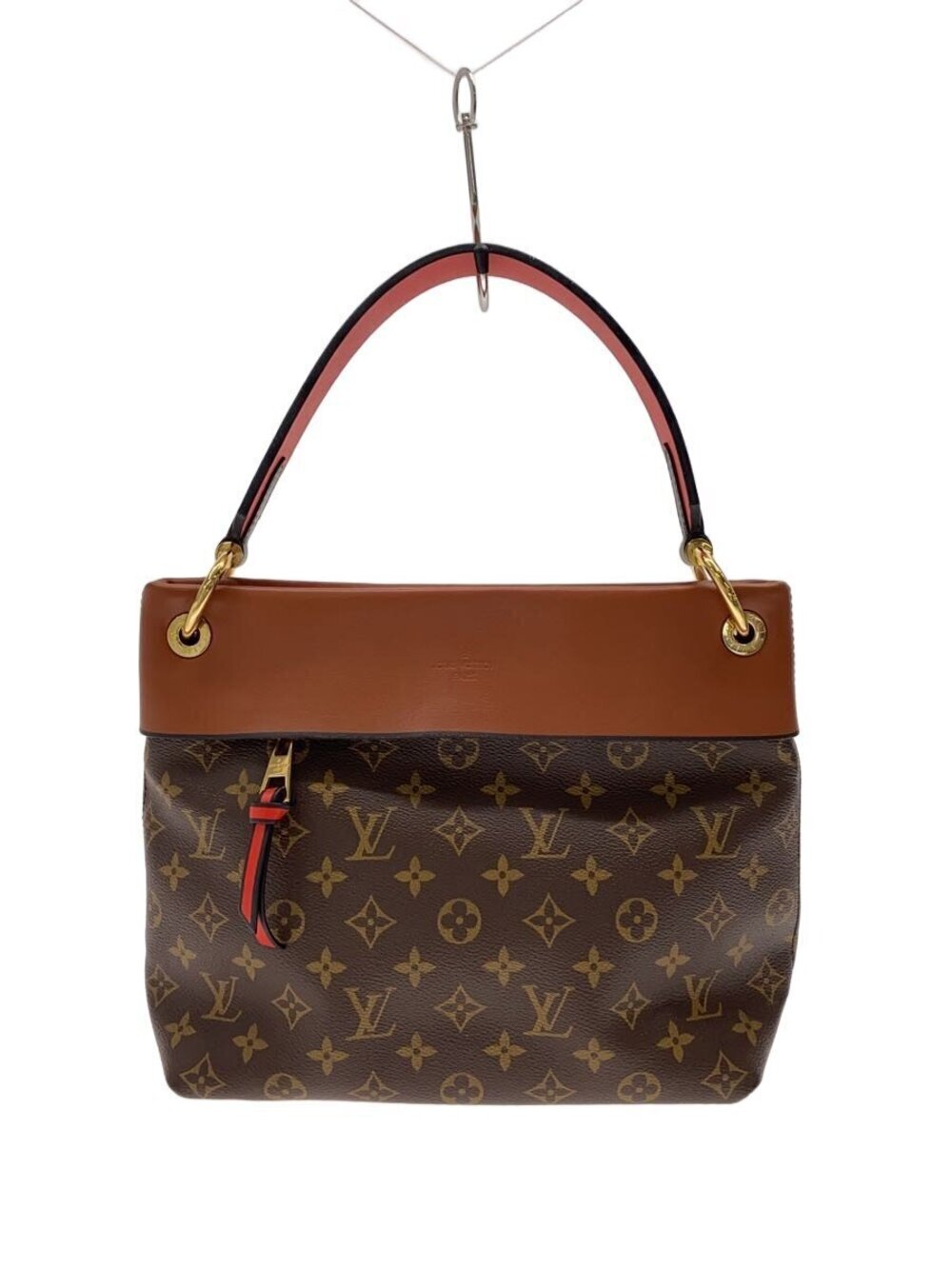 LOUIS VUITTON Tuileries Besace Monogram Canvas Caramel Tan Brown